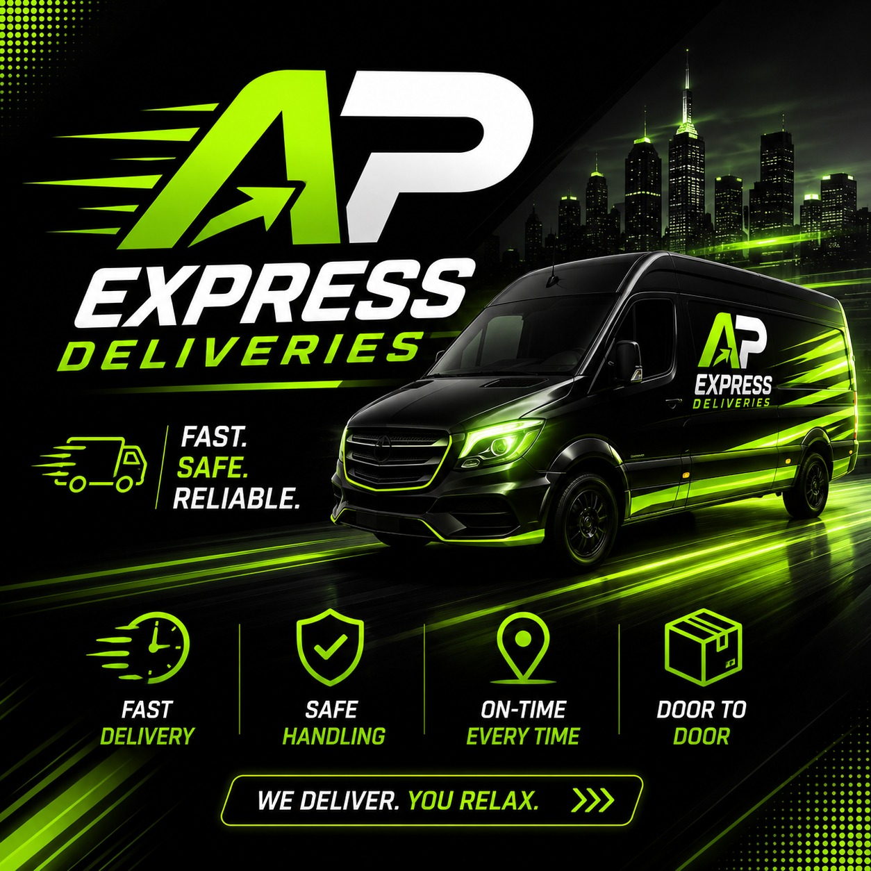 AP Deliveries website project