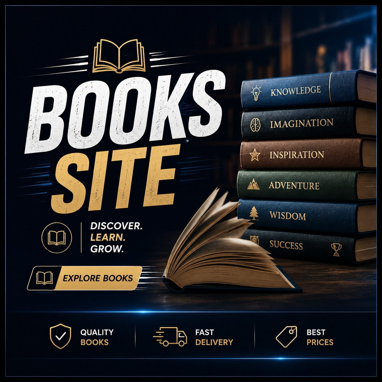 Books Site website project