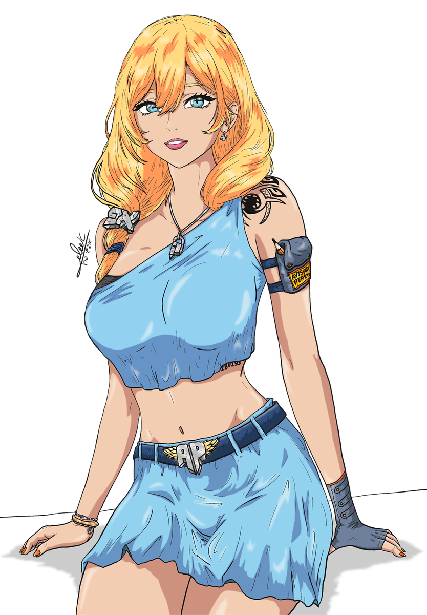Original illustrated character by Avishay Perets