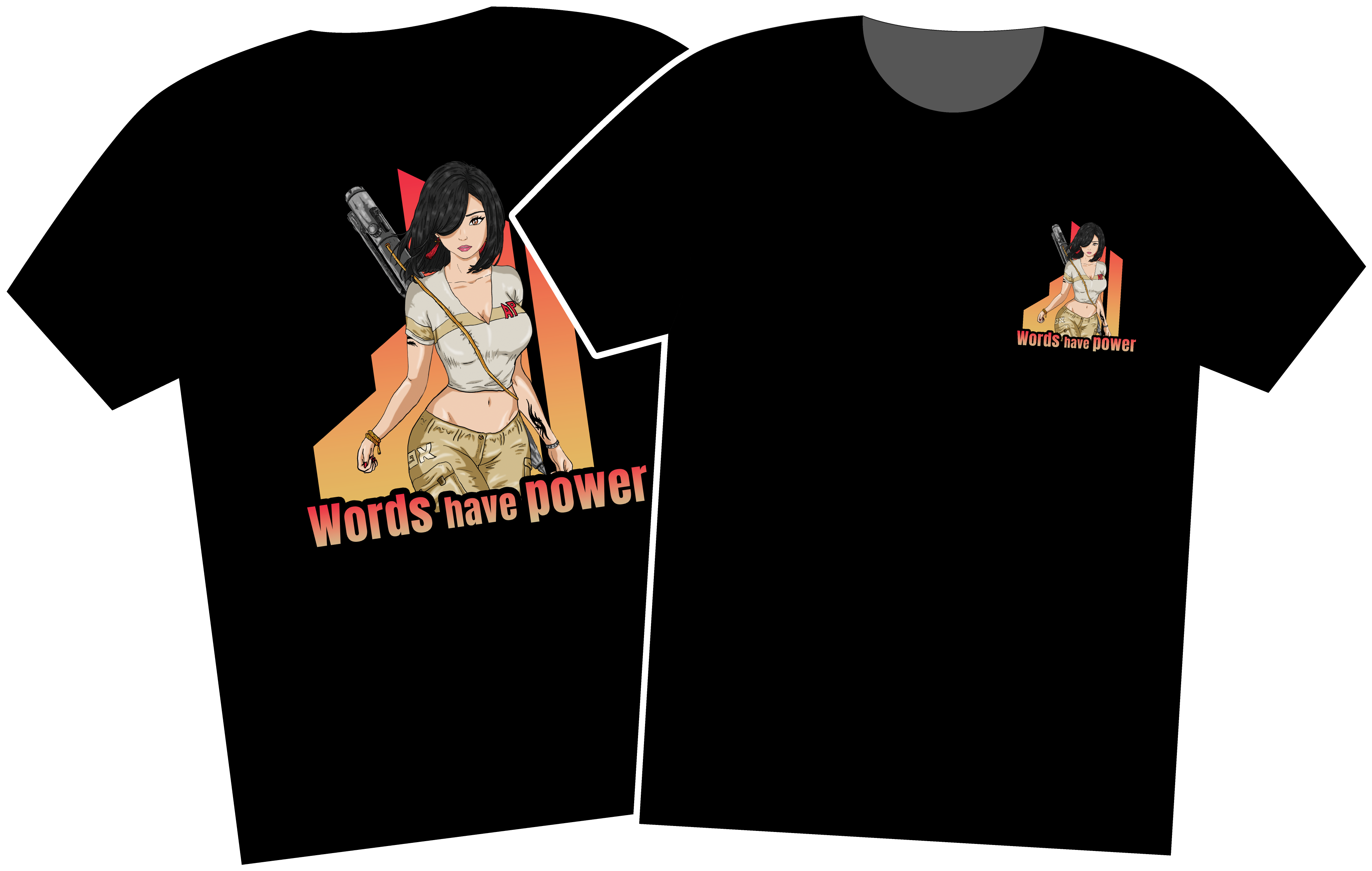 Shirt with Drawings by AvishayP